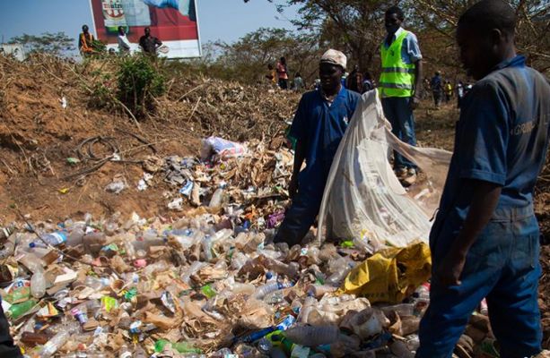 Plastic dumping site/Photo-New Times Rwanda